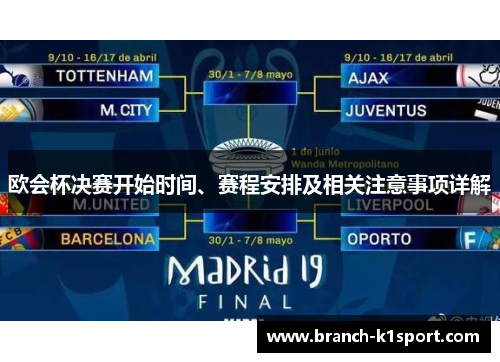 欧会杯决赛开始时间、赛程安排及相关注意事项详解 欧会杯决赛开始时间、赛程安排及相关注意事项详解