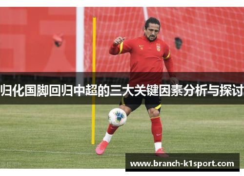 归化国脚回归中超的三大关键因素分析与探讨 归化国脚回归中超的三大关键因素分析与探讨